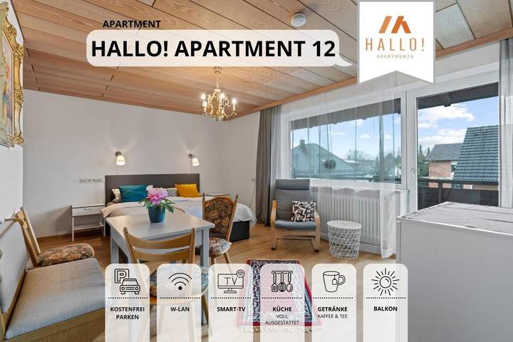 Apartamento de vacaciones para 2 personas, con balcón y vistas, Se admiten mascotas - 1