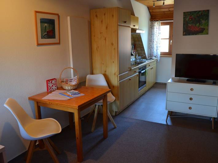 Studio für 2 Personen, mit Balkon und Garten in Westallgäu - 3