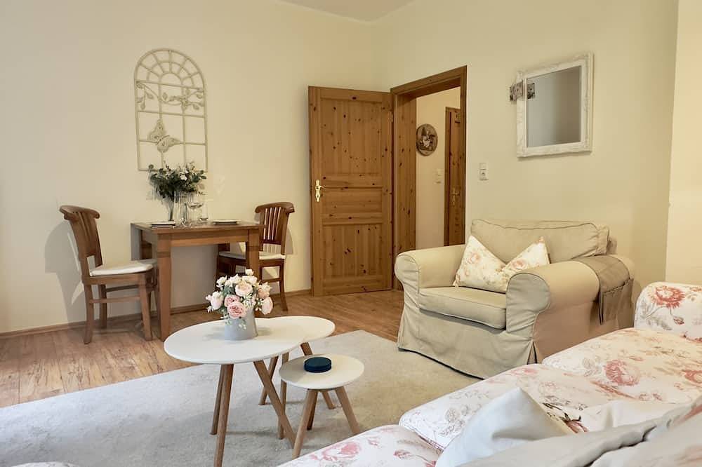 Ganze Wohnung, Wunderschöner Gulfhof: 45qm Apartment Buurnstuuv 3 Personen, Garten & Terrasse in Altharlingersiel, Neuharlingersiel