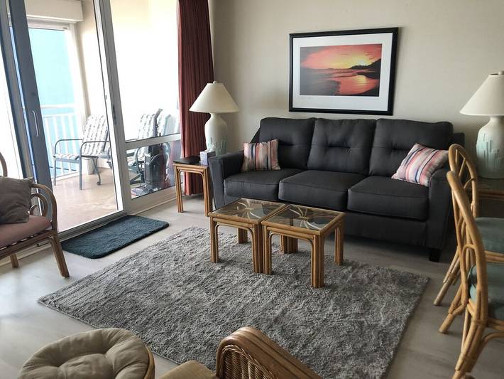 Vacation rental for 8 people, with pool and hot tub as well as sauna and balcony in Ocean City