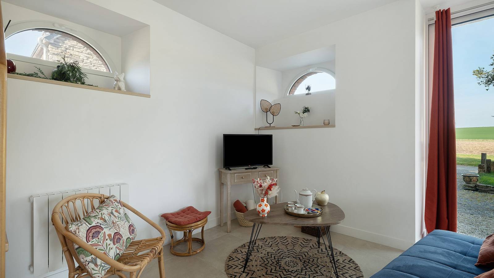 Gîte – Le Buis de Bréhaut: Terrasse, Garten und Wlan in Taupont, Vannes und Umgebung