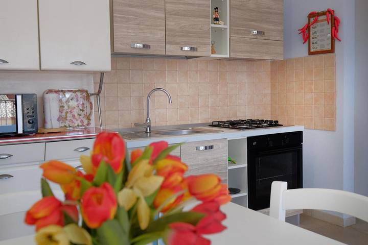 B&b per 2 persone, con Balcone e Terrazza nonché Giardino e Panorama a Teulada