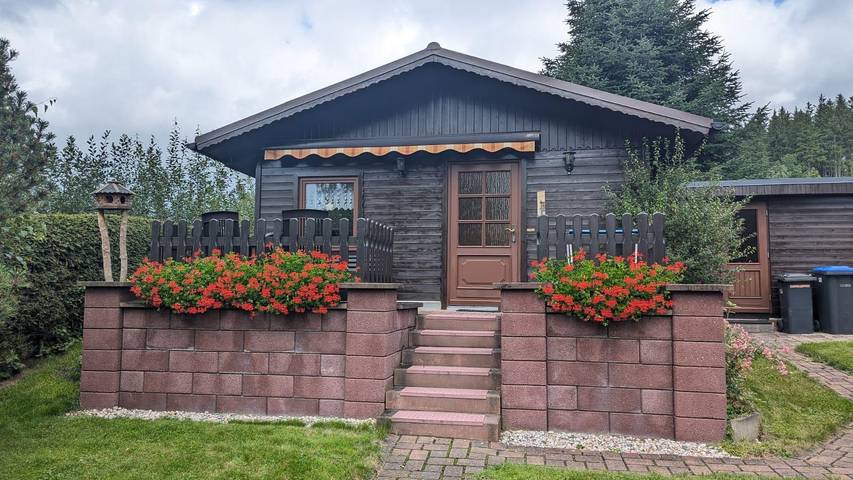 Holiday home, shower, toilet, 2 bed rooms in Pfaffroda, Ore Mountains