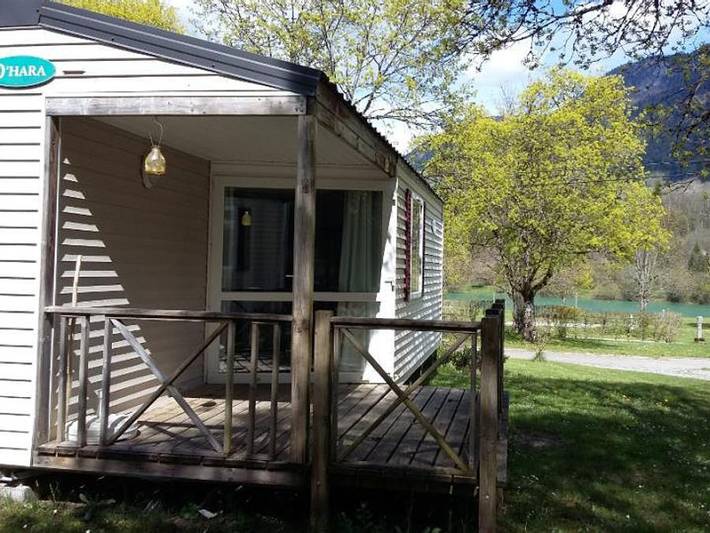 Camping de L'Île du Chéran - Mobilheim 5 personen - Mobilheim 2 Zimmer pro Nacht - Ankunft ab 16H 2/5 Pers. in Lescheraines, Chambéry und Umgebung