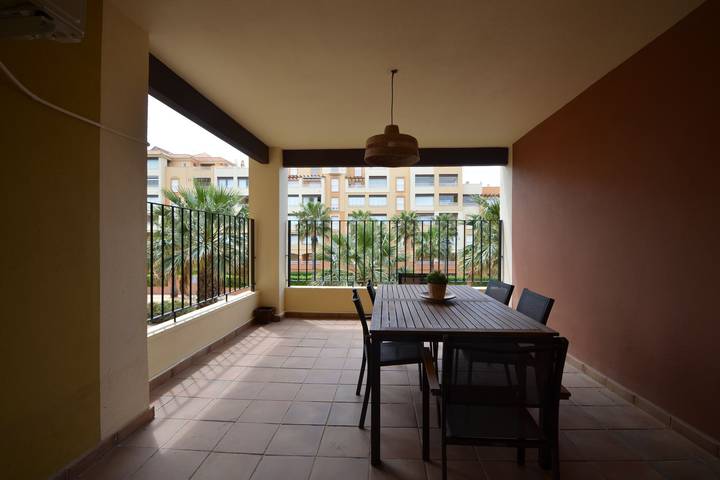 Appartement entier, Appartement de vacances pour 5 personnes avec piscine in Playa de Los Haraganes (Ayamonte), Ayamonte