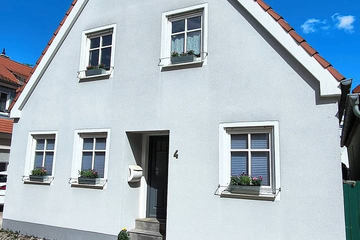 Ferienhaus für 7 Personen, mit Garten