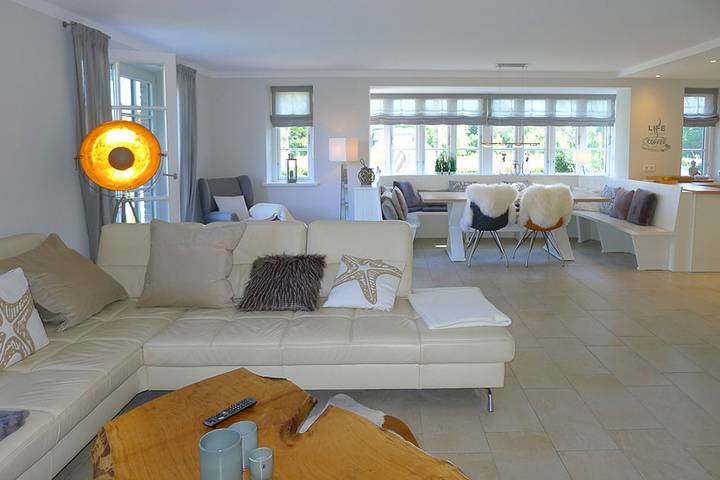 Ferienhaus mit Meerblick für 5 Personen, mit Terrasse und Garten sowie Sauna in Wyk auf Föhr (Stadt) - 3