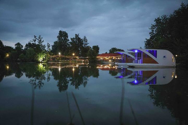 Hausboot für 3 Personen, mit Terrasse und Garten in Italien
