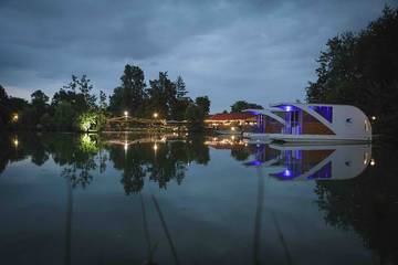 Hausboot für 3 Personen, mit Terrasse und Garten in Italien