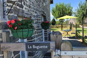 Gîte pour 2 personnes, avec jardin et terrasse, animaux acceptés à Le Mesnil-Garnier