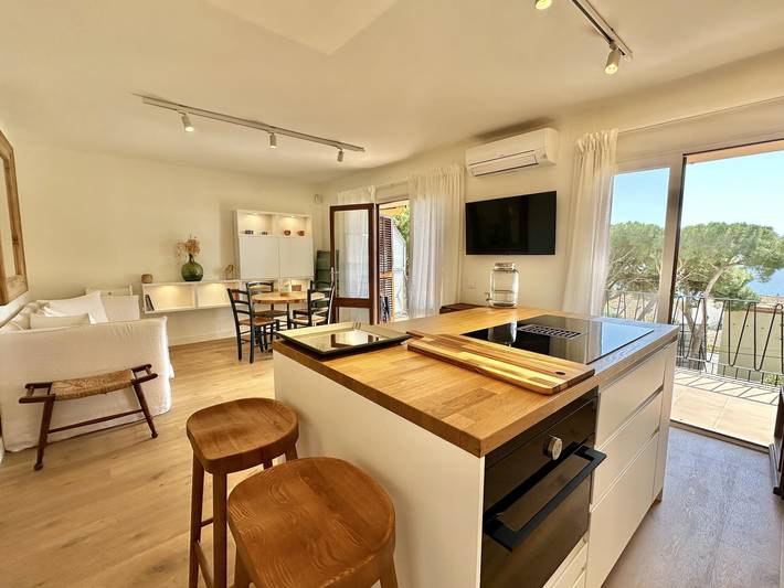 Appartement de vacances pour 4 personnes, avec vue sur l’océan et balcon/terrasse