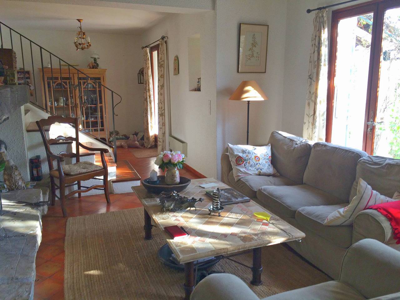 Ferienhaus Montpézat mit Seeblick in Montagnac-Montpezat, Regionaler Naturpark Verdon