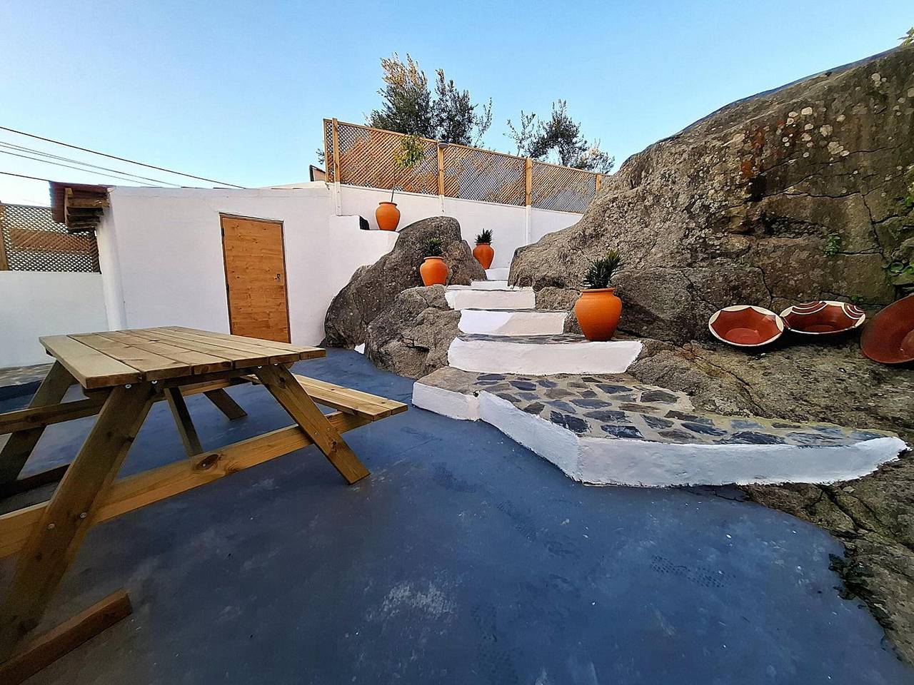 Ganze Wohnung, Apartment 'Descanso Dos Oleiros' mit privater Terrasse, Wlan und Klimaanlage in Reguengos de Monsaraz, Évora Distrikt