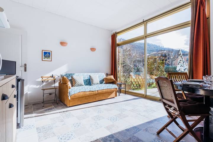 Appartement de vacances pour 2 personnes, avec Terrasse et Jardin