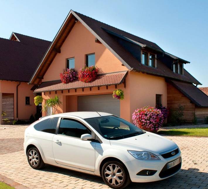Location de vacances pour 5 personnes, avec jardin à Ebersheim