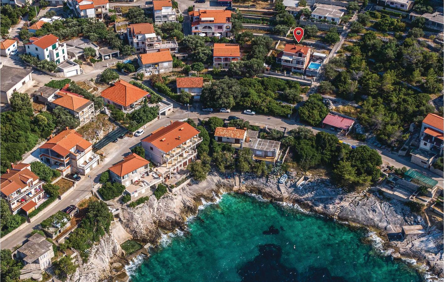 Geräumige 2-Zimmer-Wohnung mit Pool, WLAN und 2 km Entfernung zur Küste in Blato, Korcula