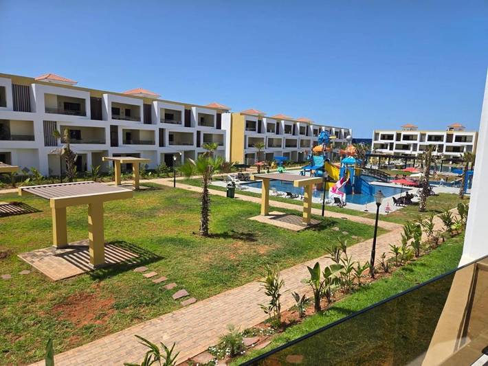 Casa de férias para 6 pessoas, com piscina e vista e ainda jardim em Saïdia