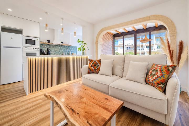 Location de vacances pour 5 personnes, avec Terrasse à Playa del Arenal