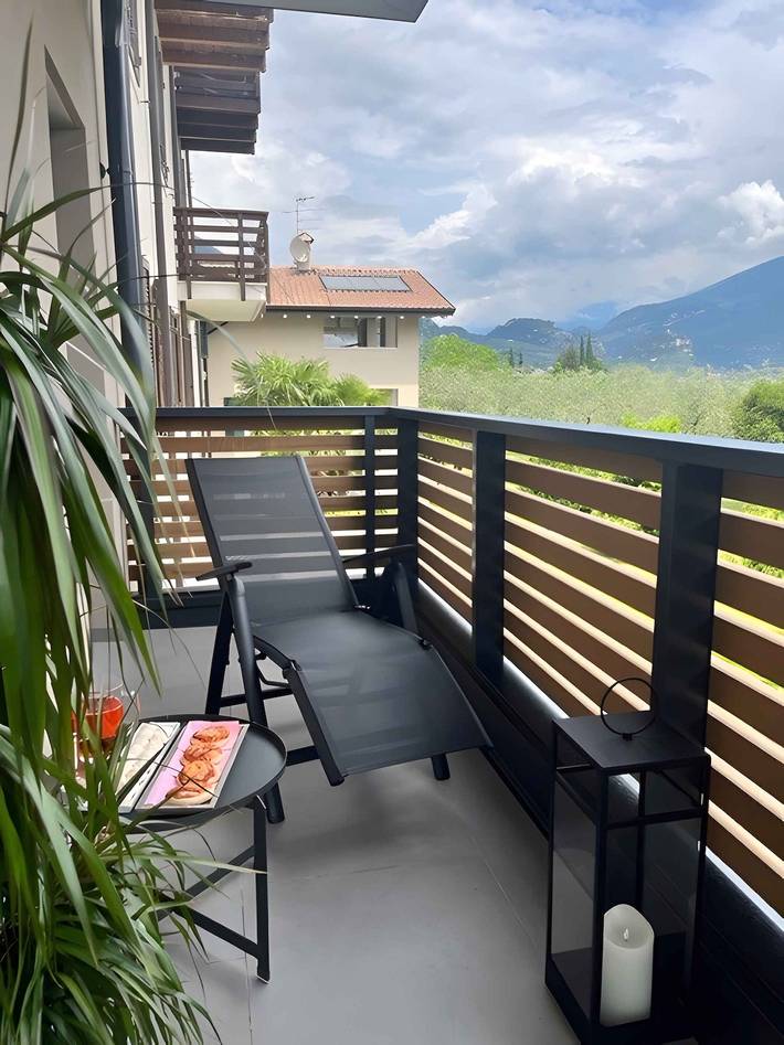 Ferienwohnung für 6 Personen, mit Balkon und Garten in Riva del Garda - 2