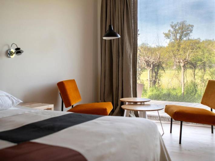 Maison de campagne pour 2 personnes, avec terrasse et vue à Ouches