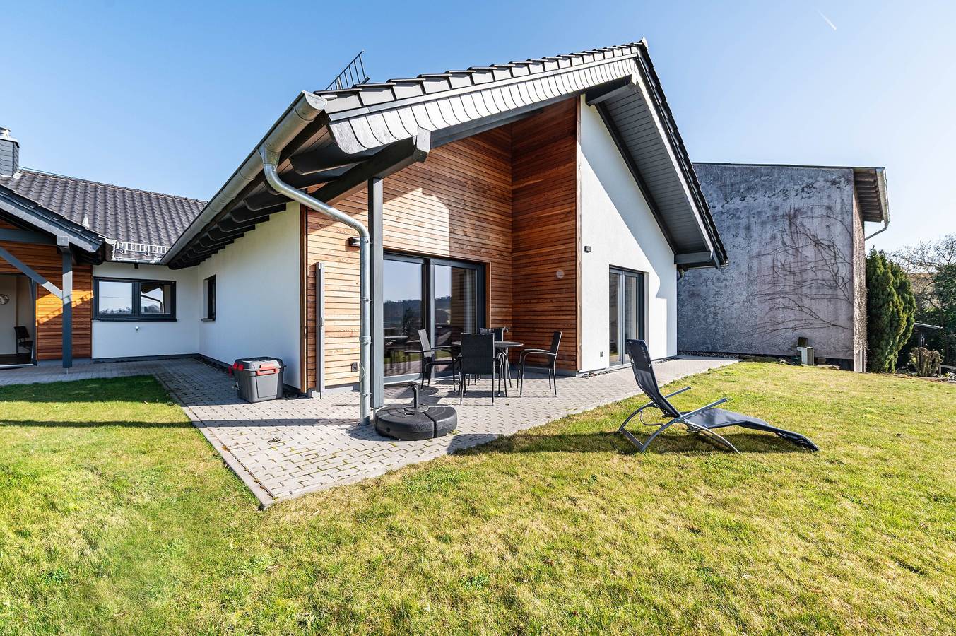 Ganze Wohnung, Apartment „Staufenberg Chalets“ mit Wlan in Berschweiler bei Kirn, Nahetal