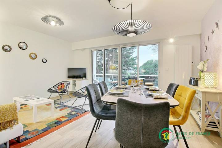 Gîte pour 4 personnes, avec Terrasse et Jardin dans Port En Dro Carnac