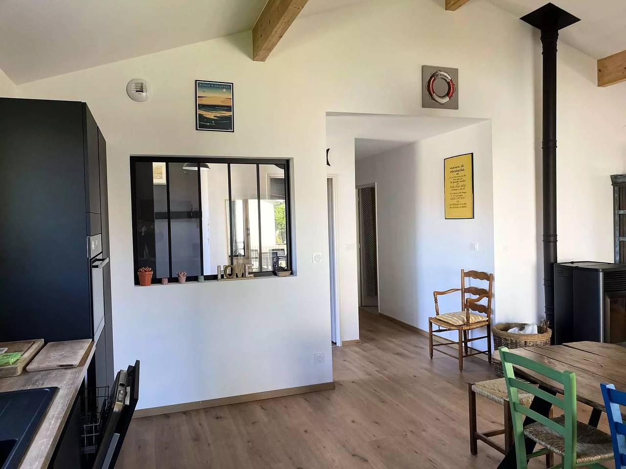 143 - nueva casa de marco de madera encantadora para 8 personas in Hourtin, Lesparre-Médoc region