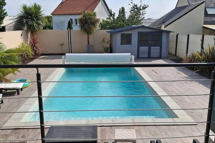 Villa pour 12 personnes, avec Terrasse et Jardin