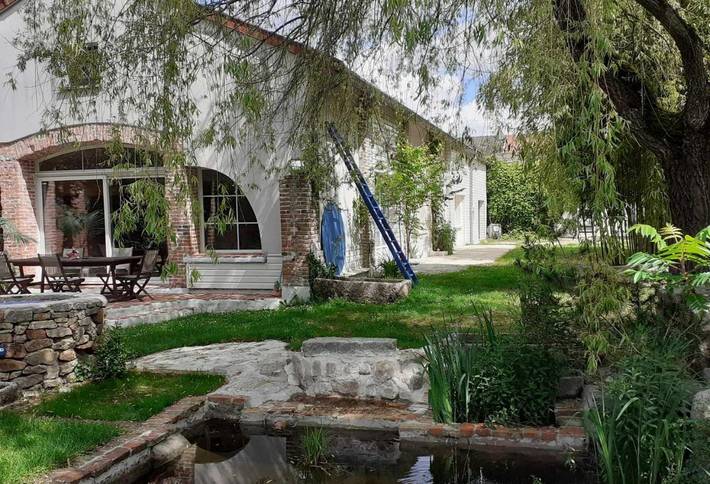 Maison de vacances pour 6 personnes, avec Terrasse ainsi que Jardin et Piscine