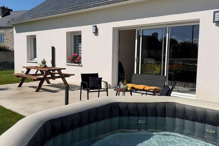 Maison de vacances pour 6 personnes, avec jardin ainsi que terrasse et jacuzzi - 1