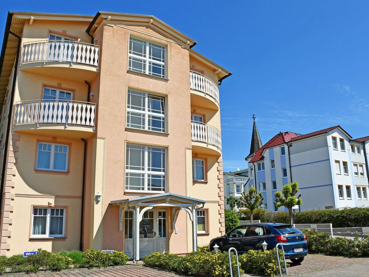 Ganze Ferienwohnung, Villa Vitalis - Appartements und Wellness auf Rügen - Appartenement mit Balkon Esprit 4 in Sellin, Rügen