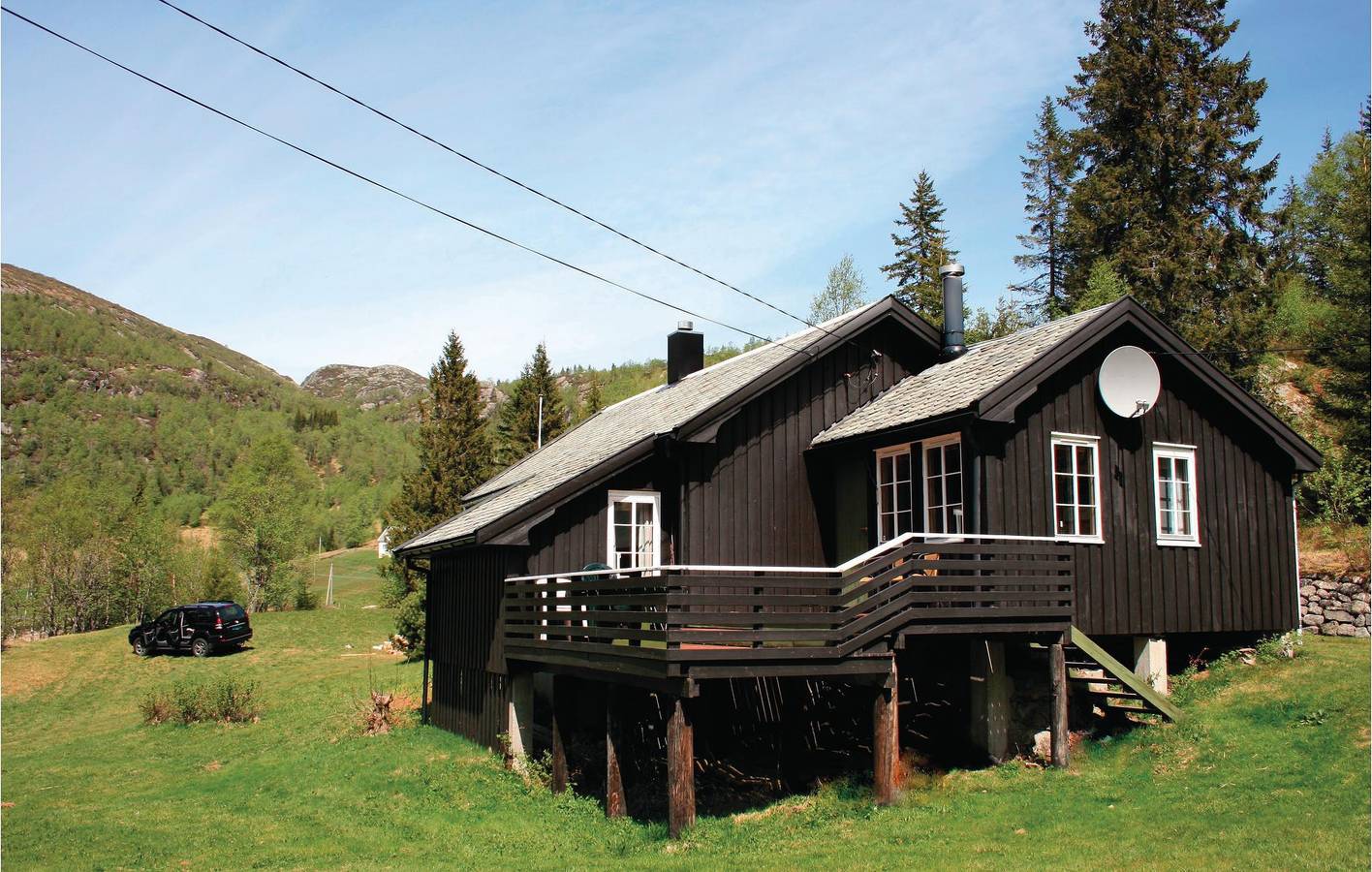 Ferienhaus für 8 Personen mit Terrasse in Sirdal