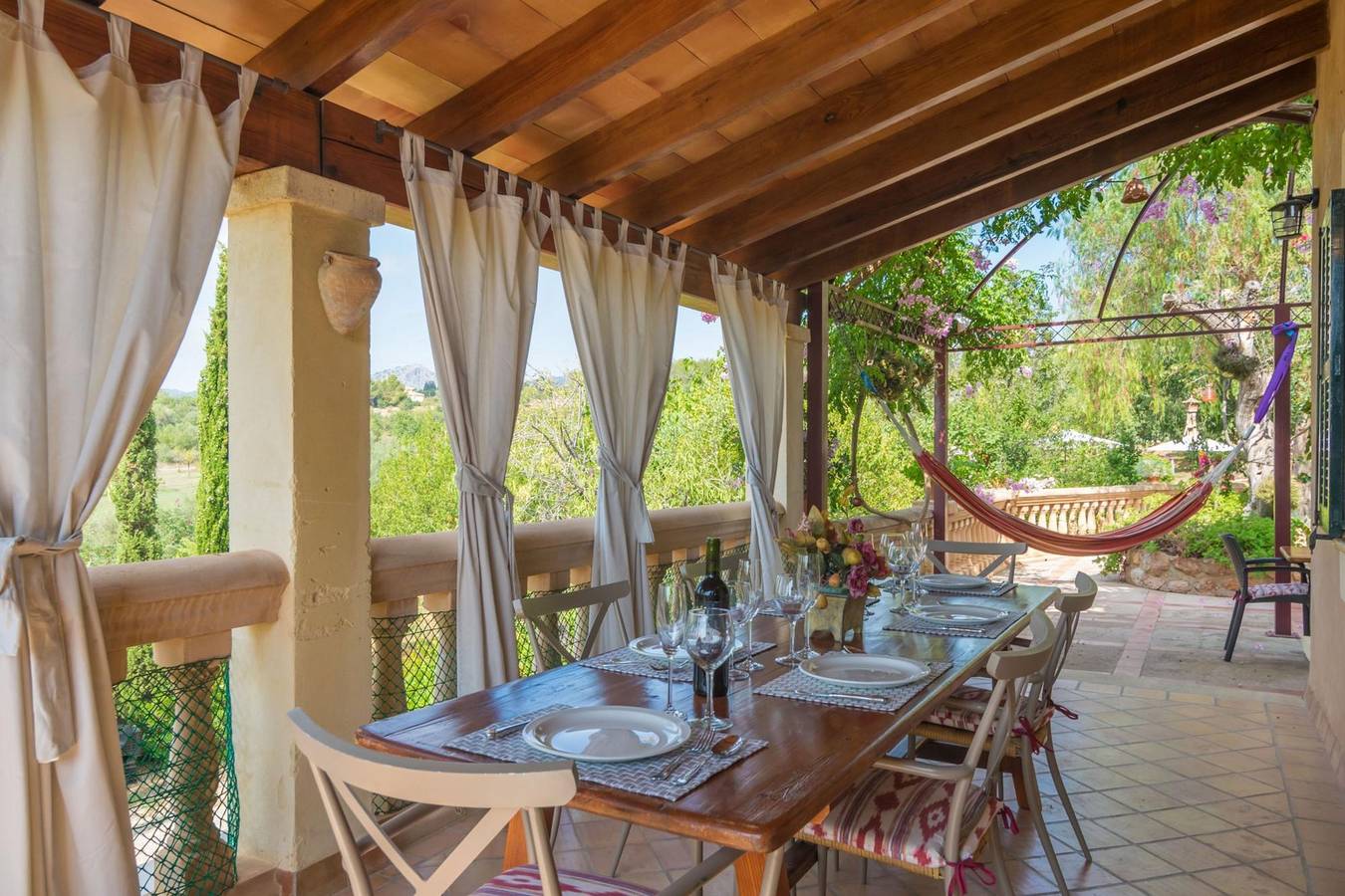 Es Garroveral 3  - Villa with private pool in Bunyola. Free Wifi in Buñola, Mallorca Oeste