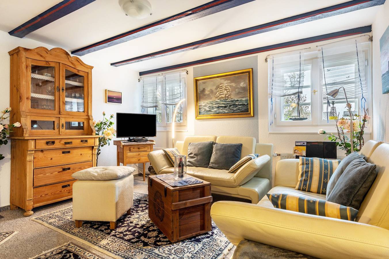 Ganze Wohnung, Apartment 'Helgoland' mit gemeinsamer Terrasse, gemeinsamem Garten und Wlan in Döse, Cuxhaven