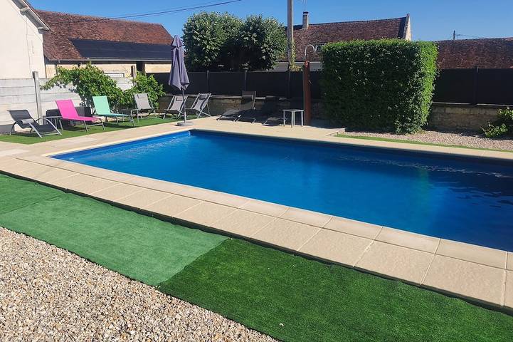 Maison de vacances pour 4 personnes, avec terrasse et jardin