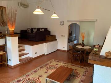 Gîte pour 6 personnes, avec vue et jardin à Sasso Marconi