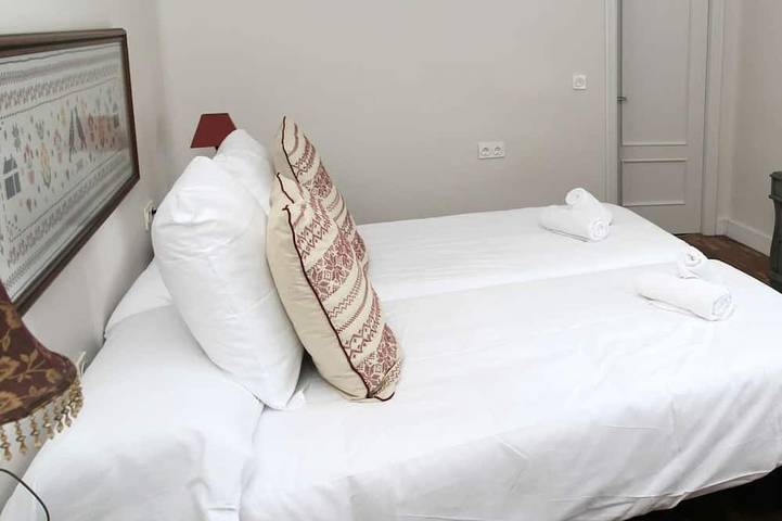 Double room 2 beds in Casa El Villar in Brazatortas, Comarca de la Mancha