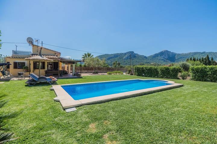 Villa für 3 Personen, mit Garten und Terrasse in Pollença - 2