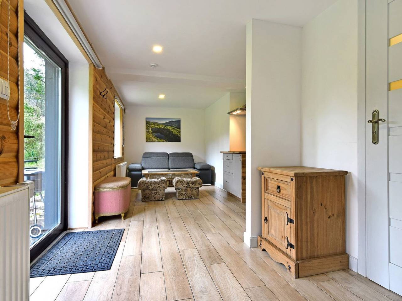 Ganze Wohnung, "Gartenwohnung" in Czarna Góra – Sienna, Sudeten (Polen)