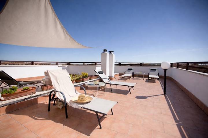 Appartamento per 3 persone, con balcone nella Provincia di Roma