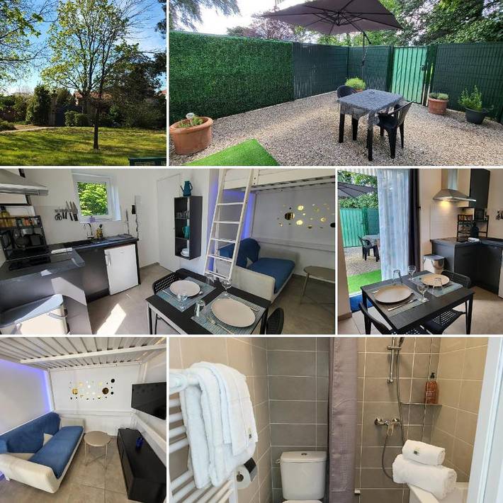 Gîte pour 2 personnes, avec jardin et vue à Irigny - 2
