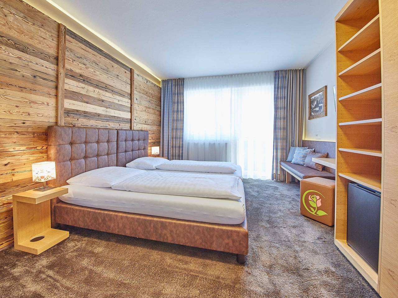 Rosentalerhof Hotel & Appartements - Dreibettzimmer im Alpin-Stil in Hinterglemm, Saalbach-Hinterglemm