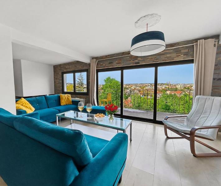 Location de vacances pour 10 personnes, avec vue et terrasse, animaux acceptés à Champigny-sur-Marne - 4