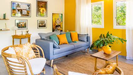 Gîte pour 6 personnes, avec balcon dans Plage de la Saline