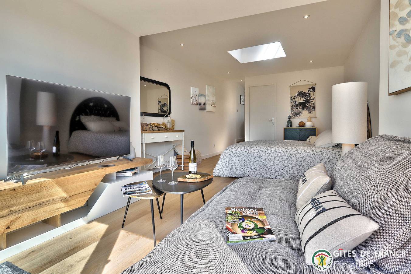 Casa de huéspedes para 2 personas con terraza in Le Conquet, Región de Brest