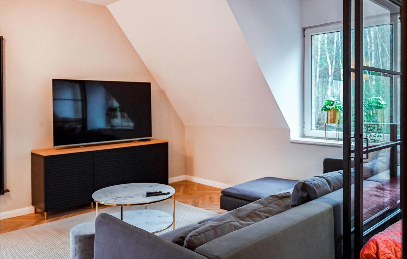 Ganze Ferienwohnung, Ferienwohnung für 8 Personen mit Terrasse in Stężyca, powiat kartuski