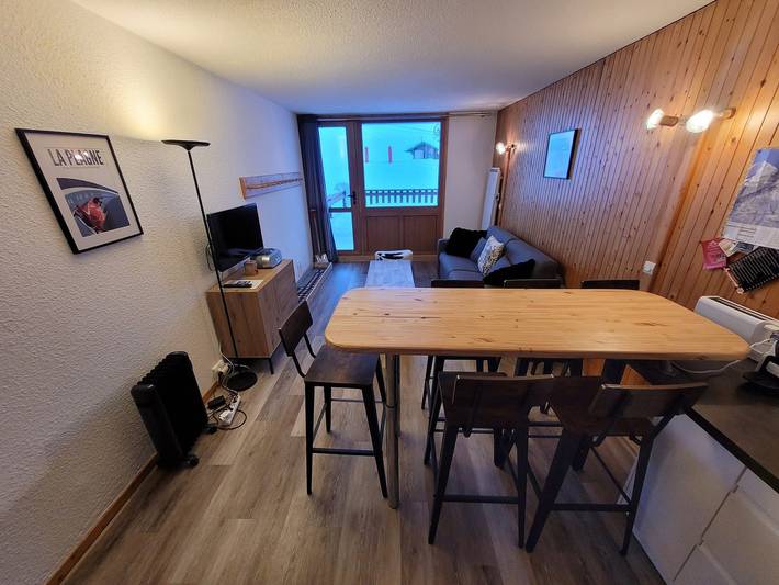 Apartamento entero, Apartamento Tríplex 2 Piezas · A Pie de Pista · Terraza in Plagne Villages, La Plagne-Tarentaise