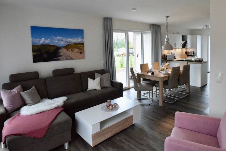 Ferienhaus für 6 Personen, mit Garten und Ausblick sowie Sauna in Schillig - 2