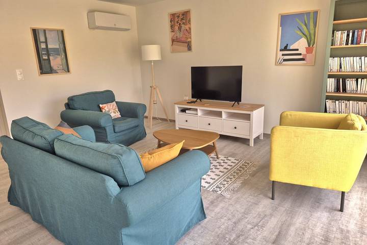 Location de vacances pour 6 personnes, avec jardin, adapté aux familles dans Omaha Beach - 3