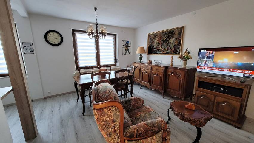 Gîte pour 4 personnes, avec terrasse et jardin dans Sarreguemines
